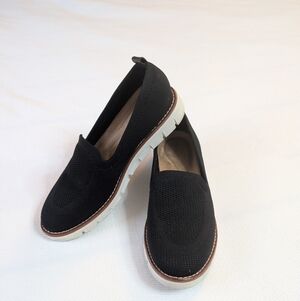 Black Slip-On Loafers
